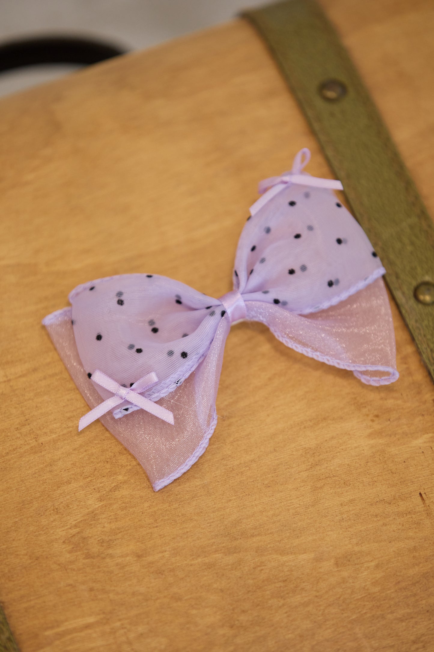 【即納】Big Ribbon Hair Pin / ビッグリボンヘアピン