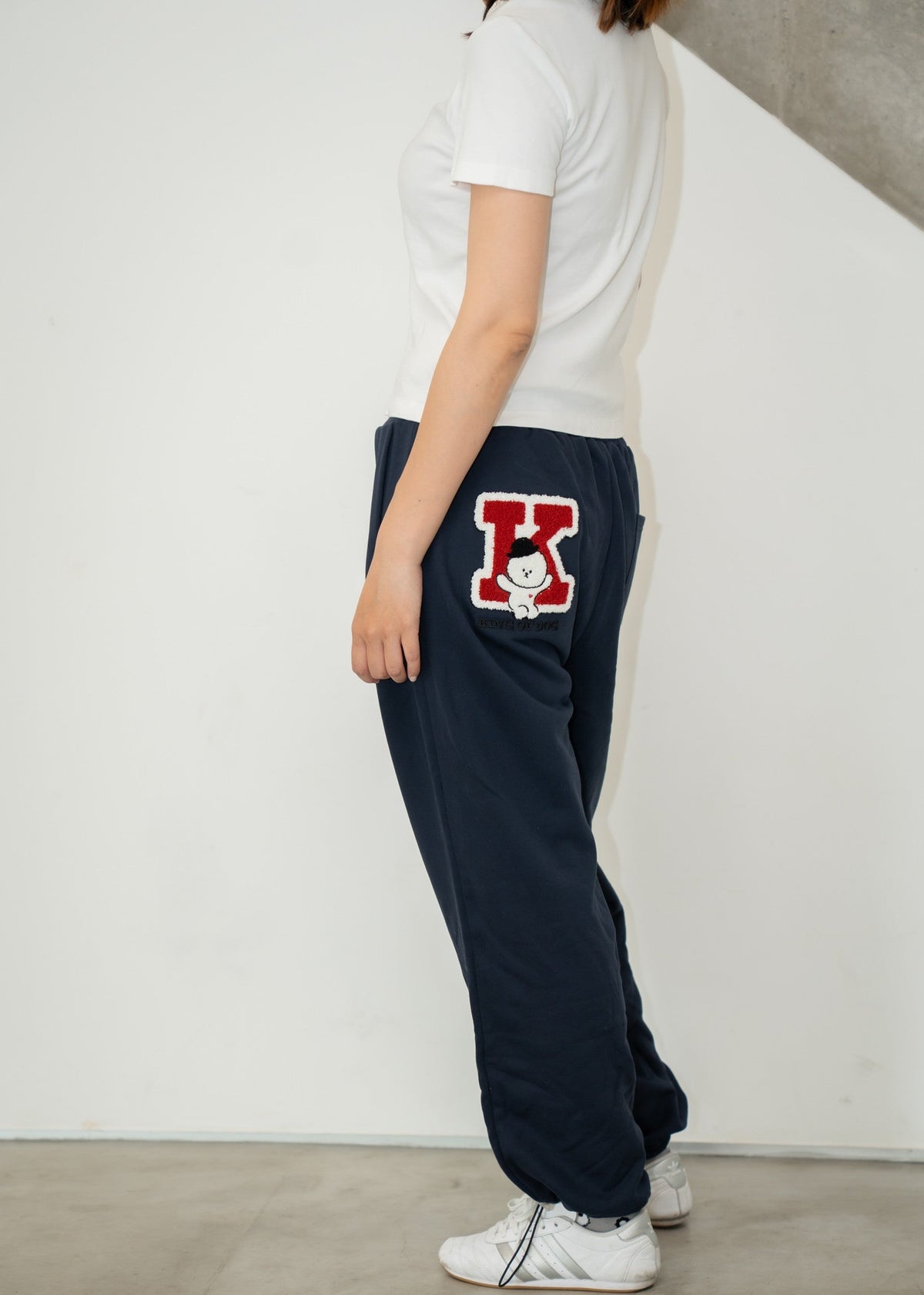 【即納】"King Of Dog" Navy Sweatpants for Owner / 「King Of Dog」ネイビースウェットパンツ for Owner