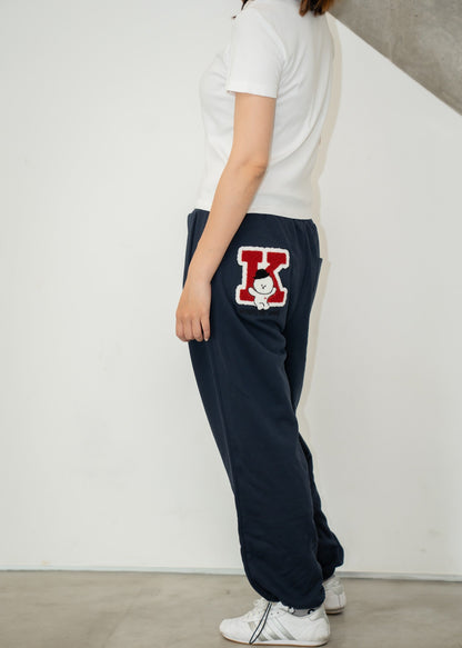 【即納】"King Of Dog" Navy Sweatpants for Owner / 「King Of Dog」ネイビースウェットパンツ for Owner