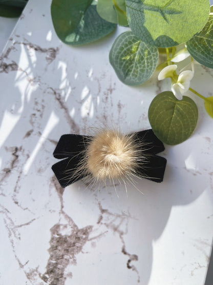 【即納】Velvet Ribbon Pin / ベルベットリボンピン