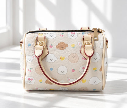 【予約商品】"KLMuCCo" Soft Pattern Mini Boston Bag / ソフトパターンミニボストンバッグ