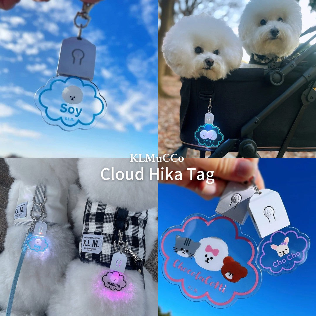 【予約商品】"KLMuCCo" Cloud Hika Tag / 雲型光タグ