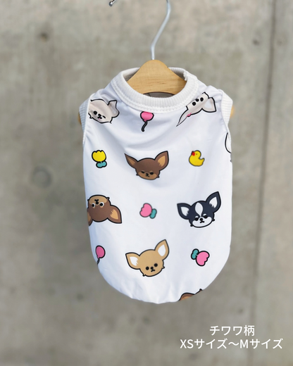 【 即納】Random Face Cooling Touch Tank Top / クーリングタッチタンクトップ