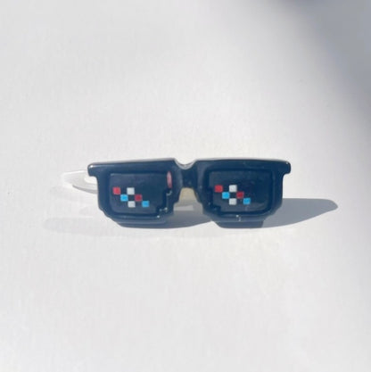 【即納】Mosaic Glasses Hair Pin / モザイクグラスヘアピン