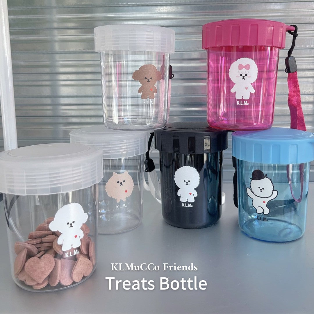 【即納】"KLMuCCo Friends” Treats Bottle / 「KLMuCCo Friends」トリーツボトル