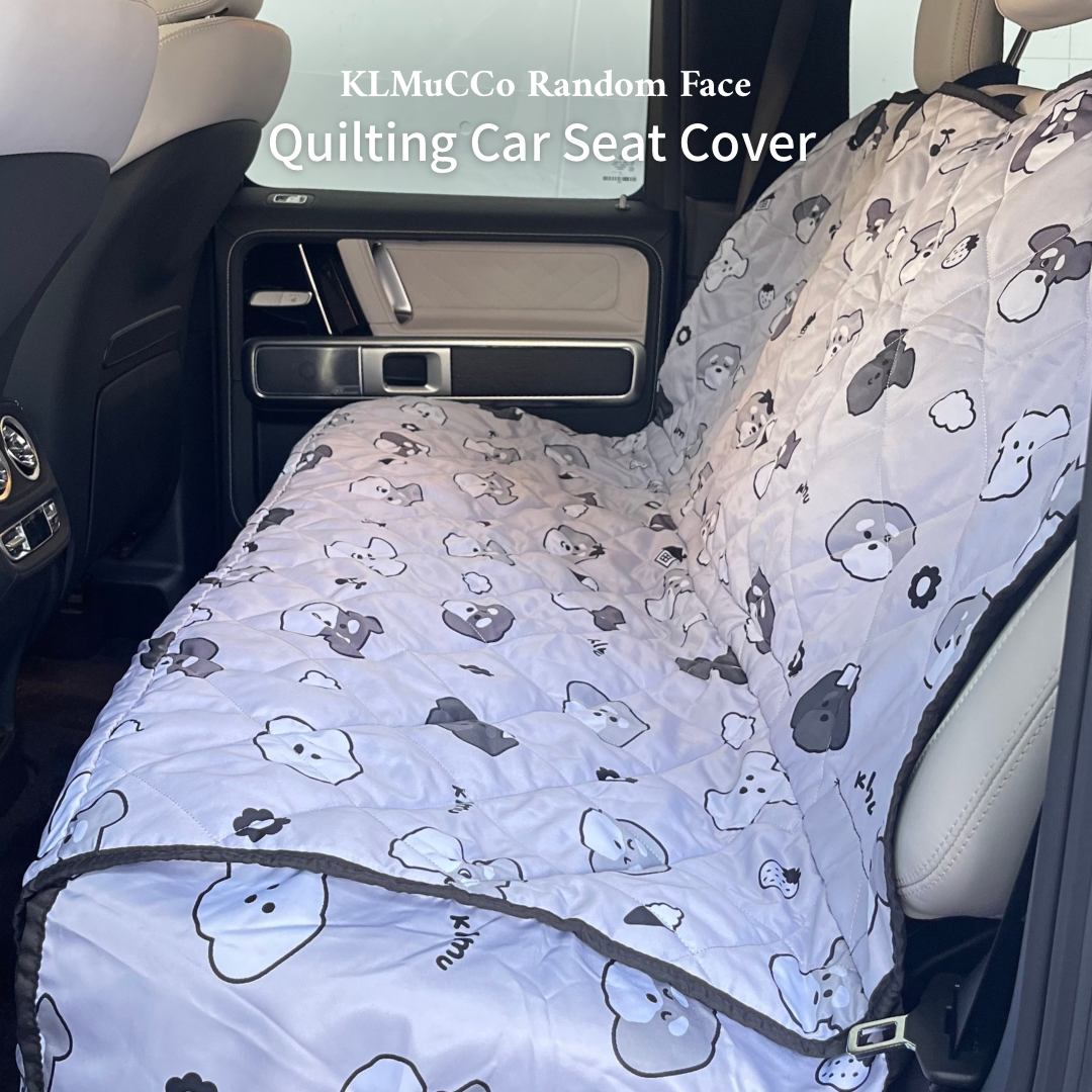 【予約商品】Random Face Quilting Car Seat Cover / ランダムフェイスキルティングカーシートカバー