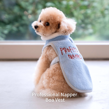 【即納】Professional Napper Boa Vest / プロフェッショナルナッパーボアベスト