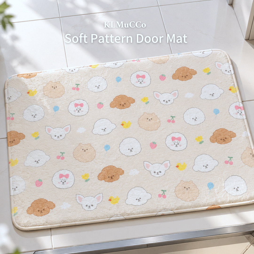 【予約商品】"KLMuCCo" Soft Pattern Door Mat / ソフトパターン玄関マット