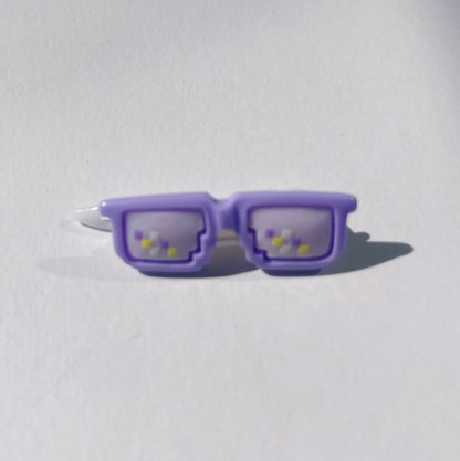 【即納】Mosaic Glasses Hair Pin / モザイクグラスヘアピン