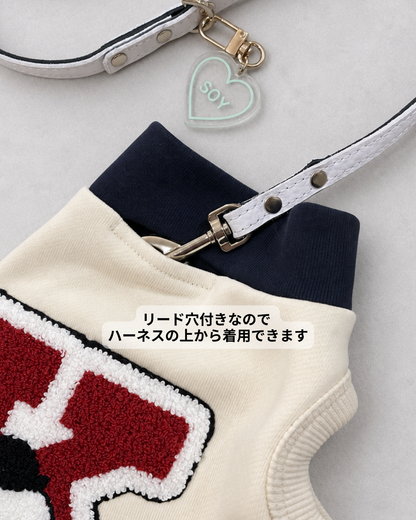 【即納】"King Of Dog" Half-Zip Pullover for Pet / 「King Of Dog」ハーフジッププルオーバー for Pet