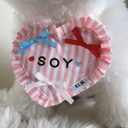 【予約商品】Custom Heart Bib / カスタムハートスタイ