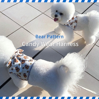 【Candy Series / 即納】Candy Wear Harness (Bear Pattern) / キャンディウェアハーネス（くまパターン）