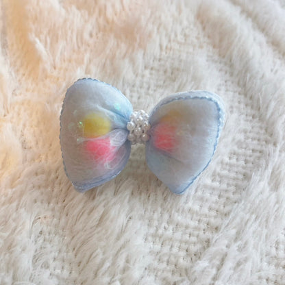 【即納】Sheer Ribbon Pin / シースルーリボンピン