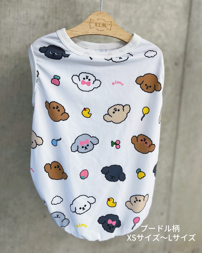 【 即納】Random Face Cooling Touch Tank Top / クーリングタッチタンクトップ