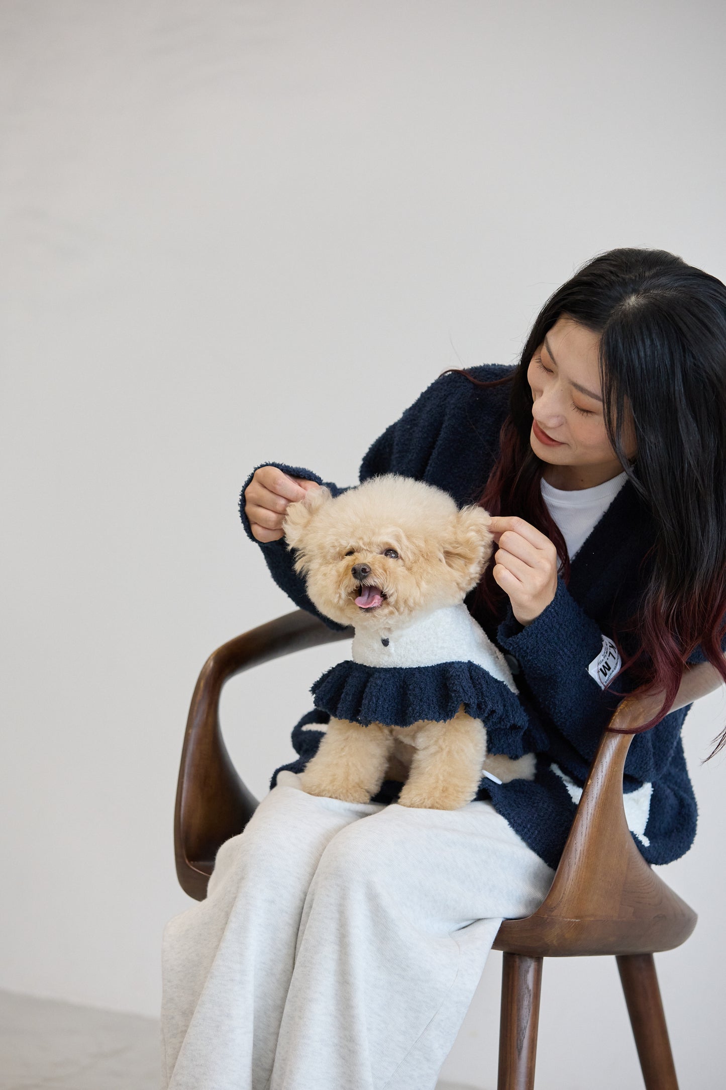 【即納】"Sundays" Knit Cape for Pet / 「Sundays」ニットケープ