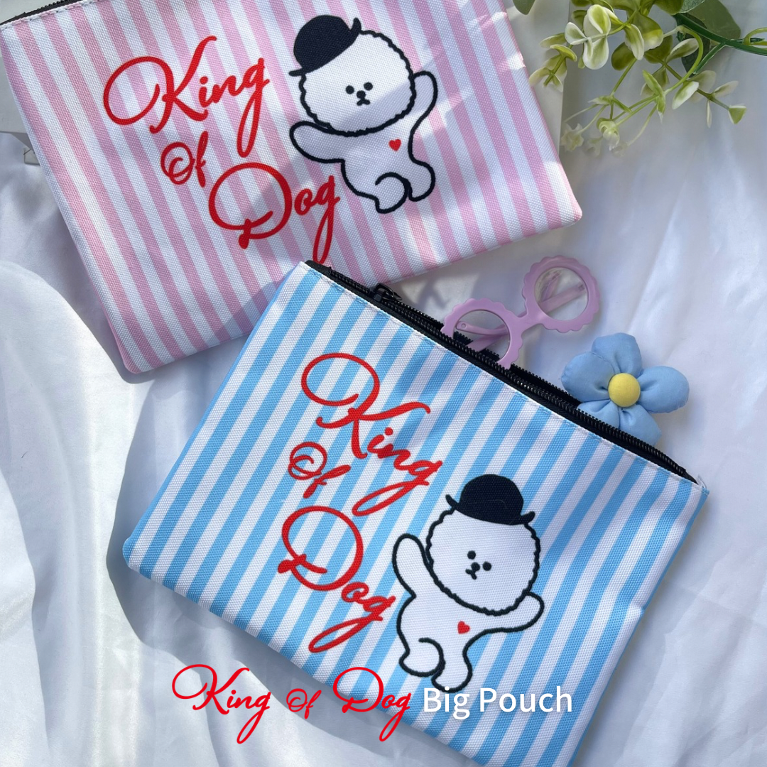 【即納】"King Of Dog" Big Pouch / 「King Of Dog」ビッグポーチ