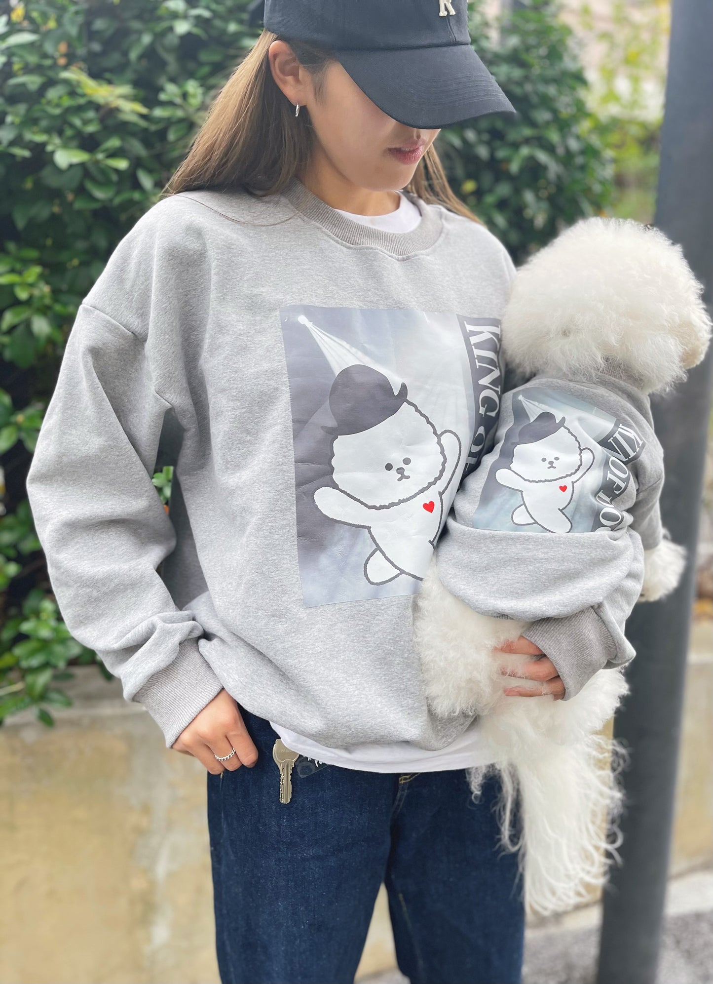 【New】"King Of Dog" Sweatshirt / 「King Of Dog」トレーナー