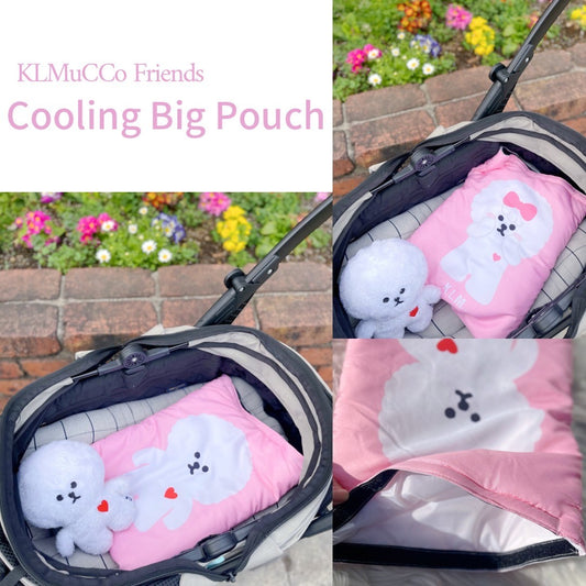 【New】"KLMuCCo Friends" Cooling Big Pouch / 「KLMuCCo Friends」クーリングビッグポーチ