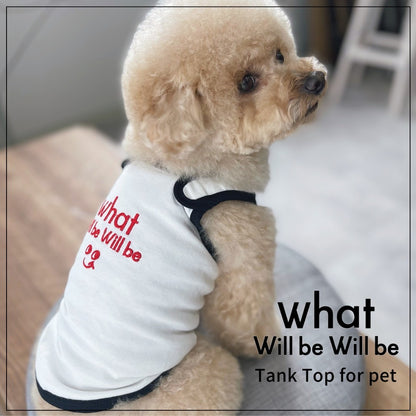 【2024SS】Will be Tank Top for pet / タンクトップ for pet