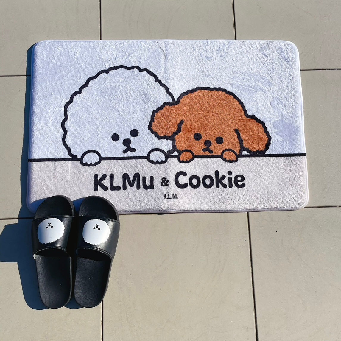 【予約商品】"KLMuCCo" Door Mat / 「くるむっ子」玄関マット