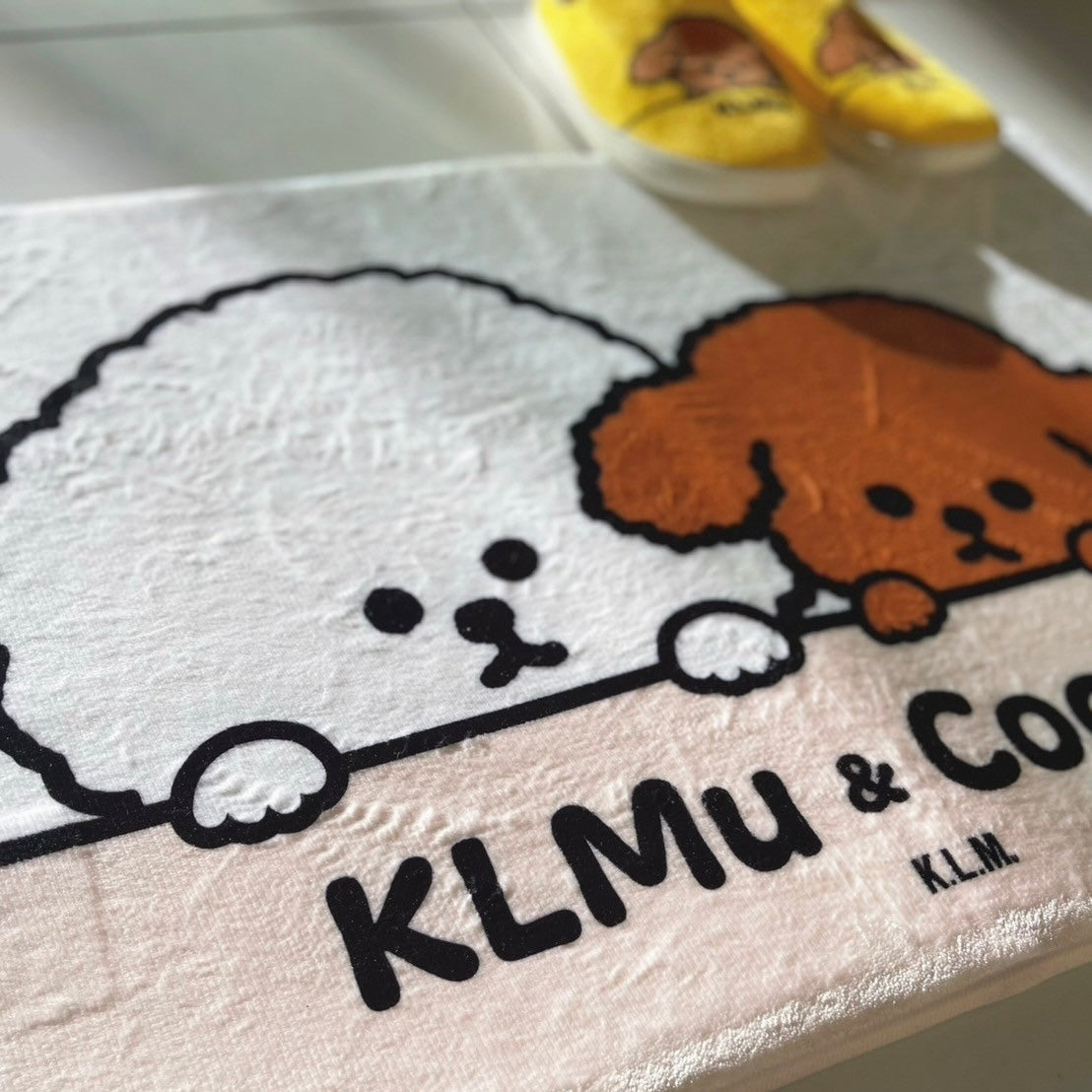 【予約商品】"KLMuCCo" Door Mat / 「くるむっ子」玄関マット