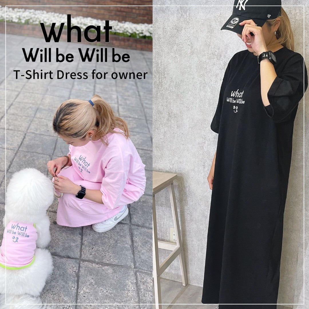 【2024SS】Will be T-Shirt Dress for owner / シャツワンピース for owner