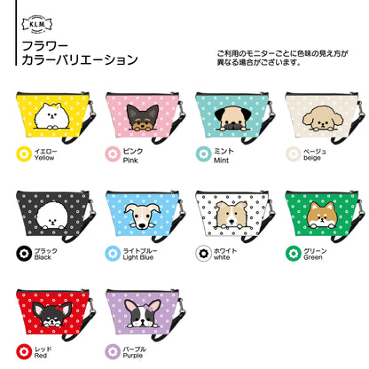 【予約商品】"KLMuCCo" Make up Bag ver.2 / 「くるむっ子」化粧ポーチ ver.2