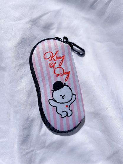 【即納】"King Of Dog" Glasses Case / 「King Of Dog」メガネケース