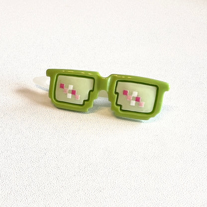 【即納】Mosaic Glasses Hair Pin / モザイクグラスヘアピン