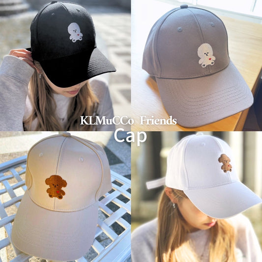 【即納】"KLMuCCo Friends" Cap / 「KLMuCCo Friends」キャップ