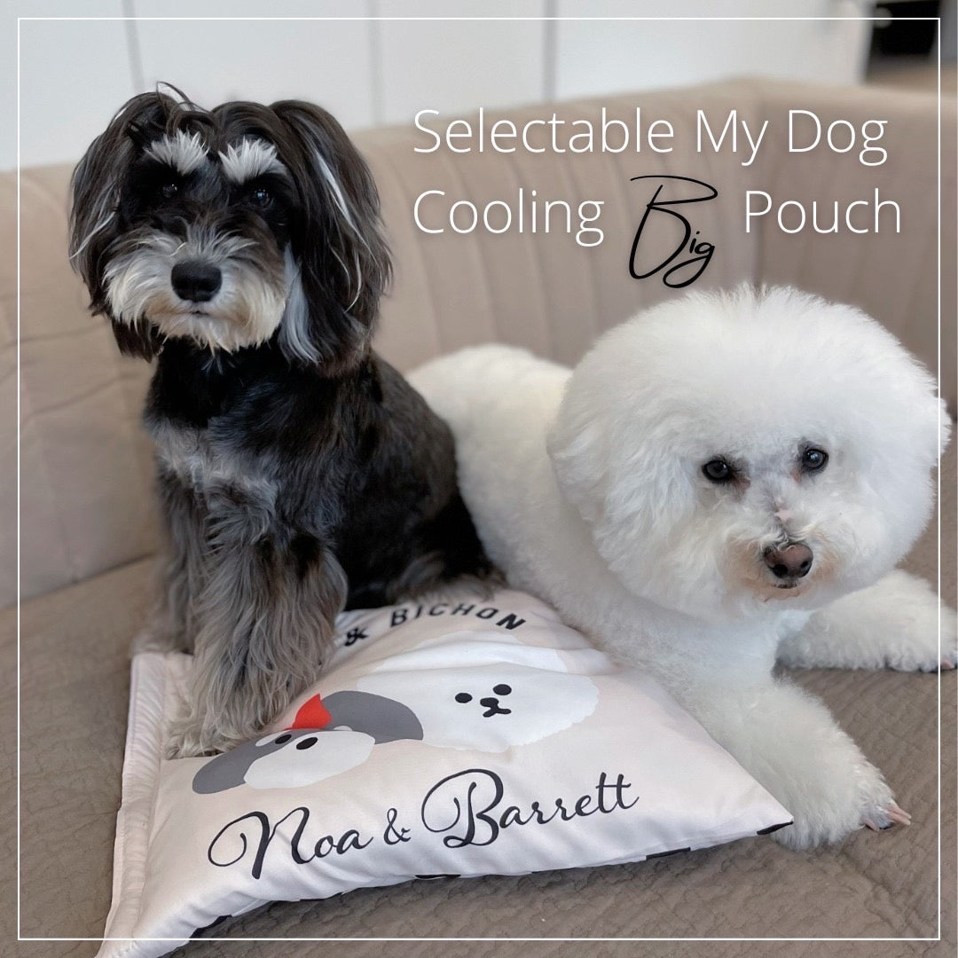 【Pre-Order】"Selectable My Dog" Cooling Big Pouch / カスタムクーリングビッグポーチ