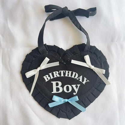 【予約商品】Custom Heart Bib / カスタムハートスタイ