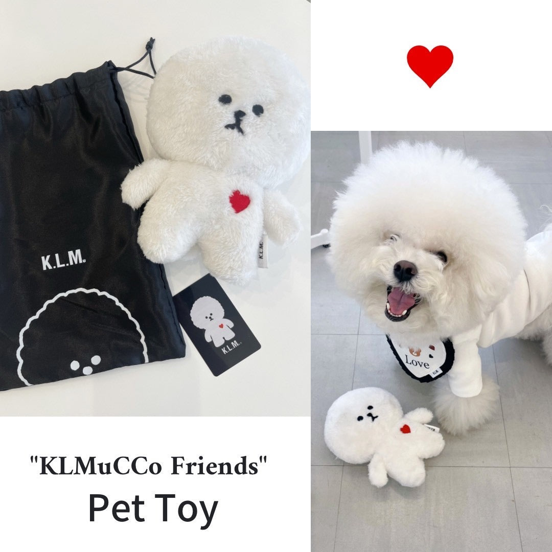 【New】"KLMuCCo Friends” Pet Toy / 「KLMuCCo Friends」ペット用おもちゃ