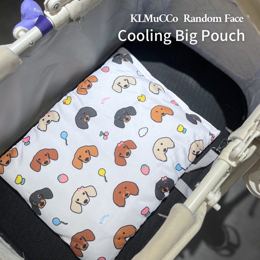 【New / 即納】Random Face Cooling Big Pouch / ランダムフェイスクーリングビッグポーチ