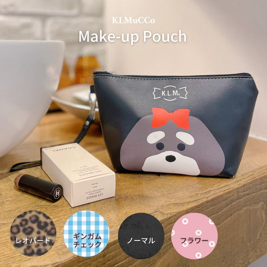 【予約商品】"KLMuCCo" Make-up Bag / 化粧ポーチ