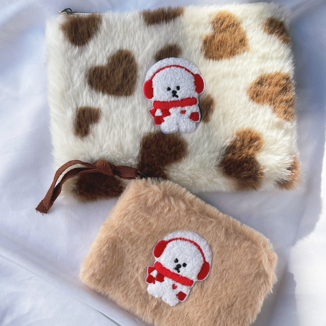 【即納】Color Fur Pouch / カラーファーポーチ