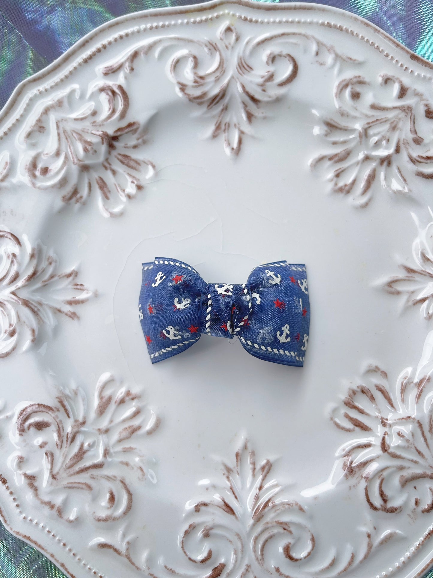 【即納】Marine Ribbon Pin / マリンリボンピン