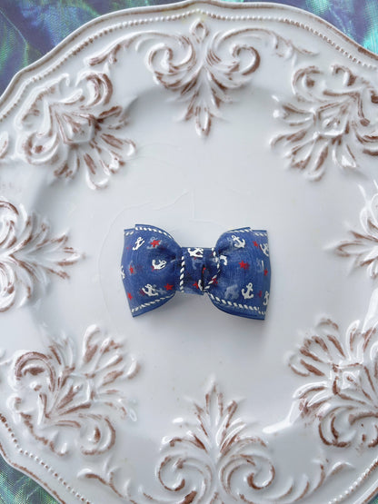 【即納】Marine Ribbon Pin / マリンリボンピン
