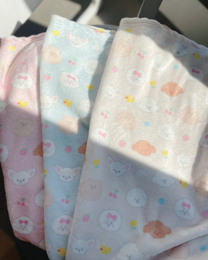 【即納】"KLMuCCo" Soft Pattern Blanket / ソフトパターンブランケット