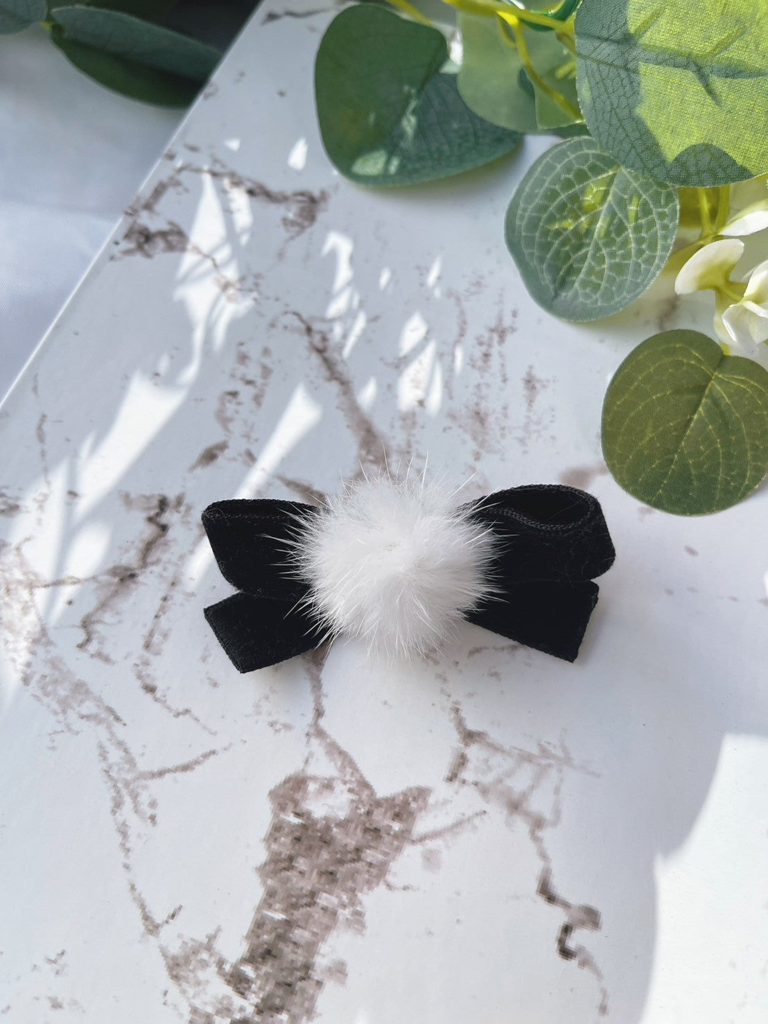 【即納】Velvet Ribbon Pin / ベルベットリボンピン