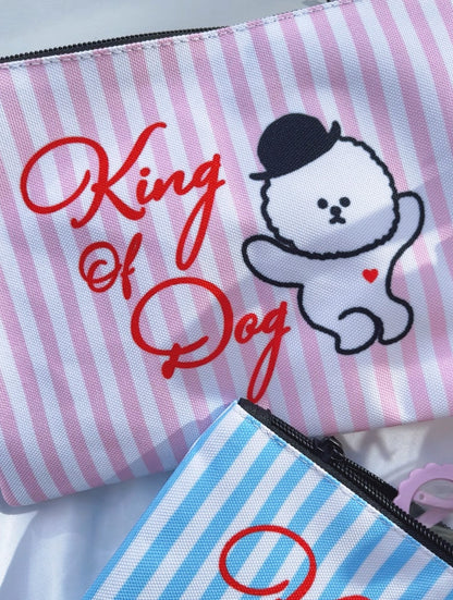 【即納】"King Of Dog" Big Pouch / 「King Of Dog」ビッグポーチ