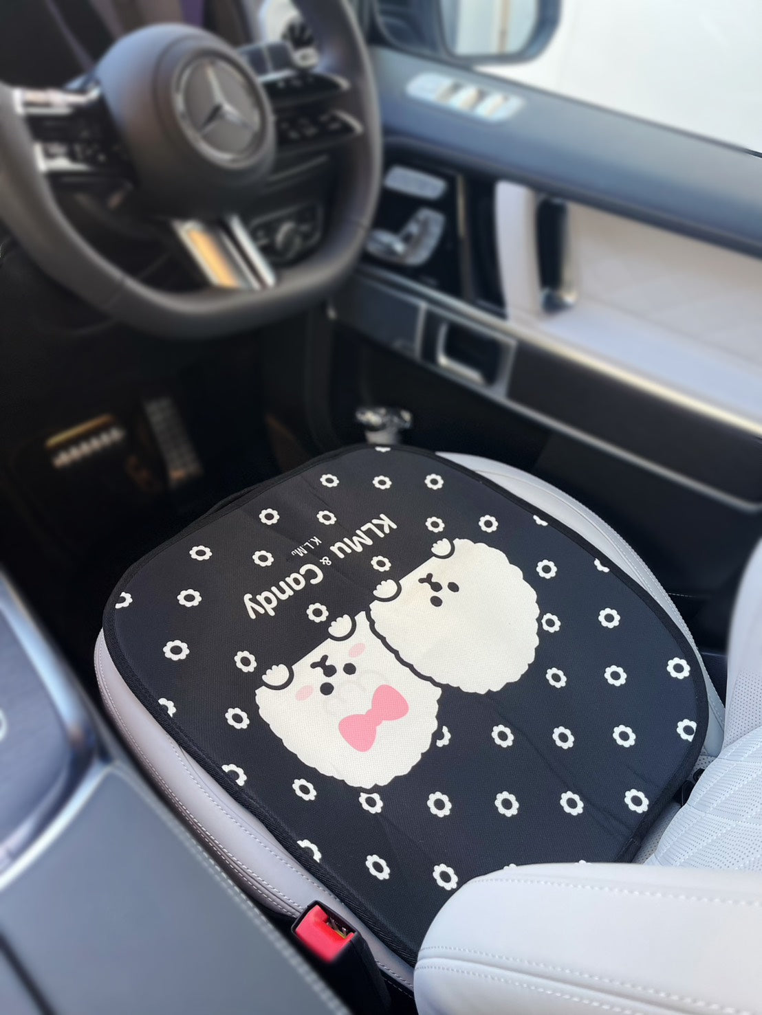 【予約商品】"KLMuCCo" Car Front Seat Cushion Set  / 「くるむっ子」カークッションセット