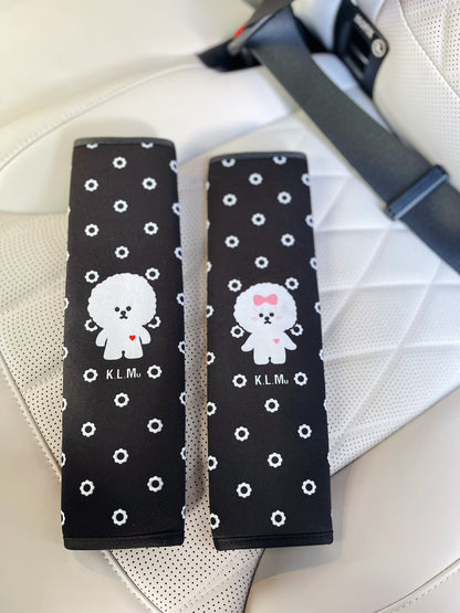 【予約商品】"KLMuCCo" Seat Belt Cover / 「くるむっ子」シートベルトカバー