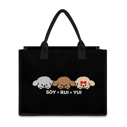 【 予約商品】"KLMuCCo" Nylon Canvas Tote Bag ver.2 / ナイロンキャンパストートバッグ ver.2