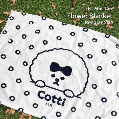 【予約商品】"KLMuCCo" Flower Blanket / 「くるむっ子」フラワーブランケット