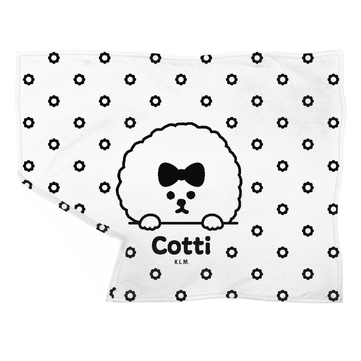 【予約商品】"KLMuCCo" Flower Blanket / 「くるむっ子」フラワーブランケット