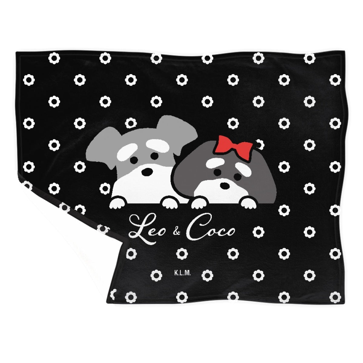 【予約商品】"KLMuCCo" Flower Blanket / 「くるむっ子」フラワーブランケット