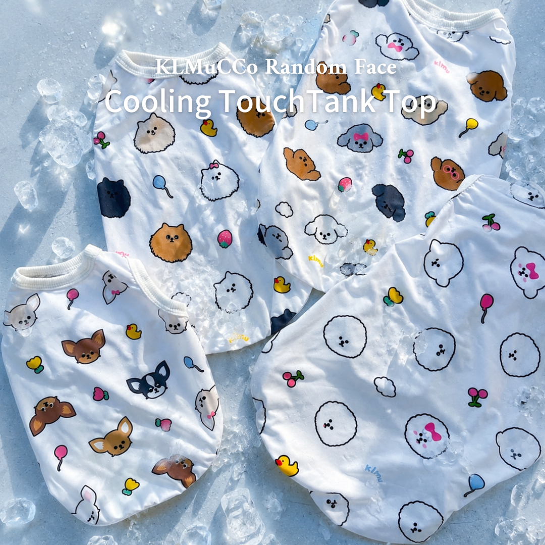【 即納】Random Face Cooling Touch Tank Top / クーリングタッチタンクトップ