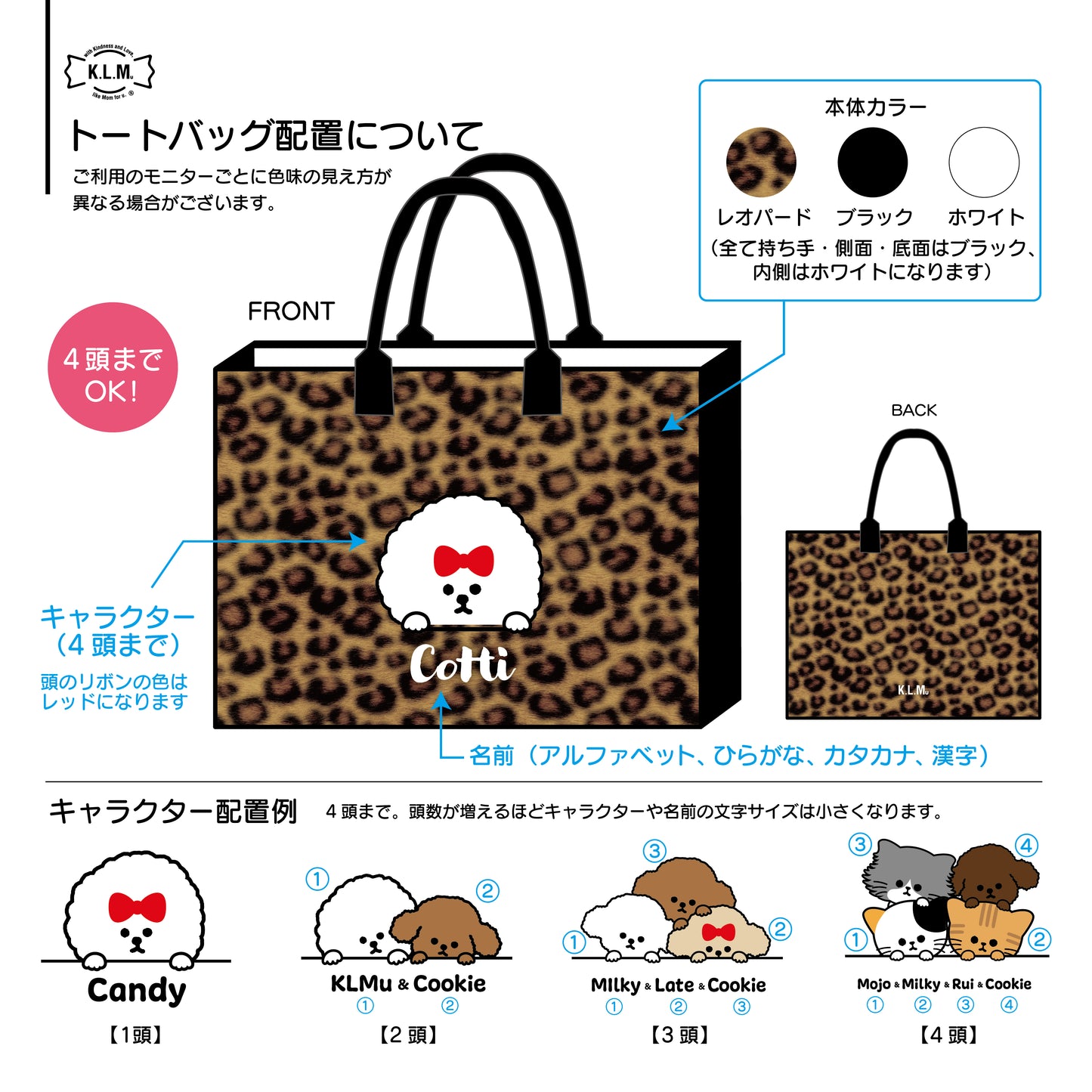 【 予約商品】"KLMuCCo" Nylon Canvas Tote Bag ver.2 / ナイロンキャンパストートバッグ ver.2