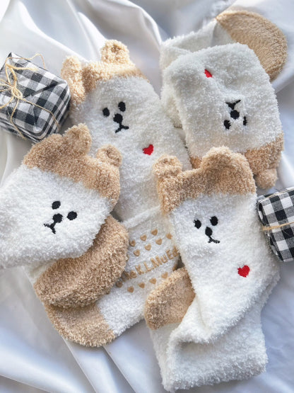 【即納】Mr. Klmu's Bear Socks / ベアくるむくんソックス